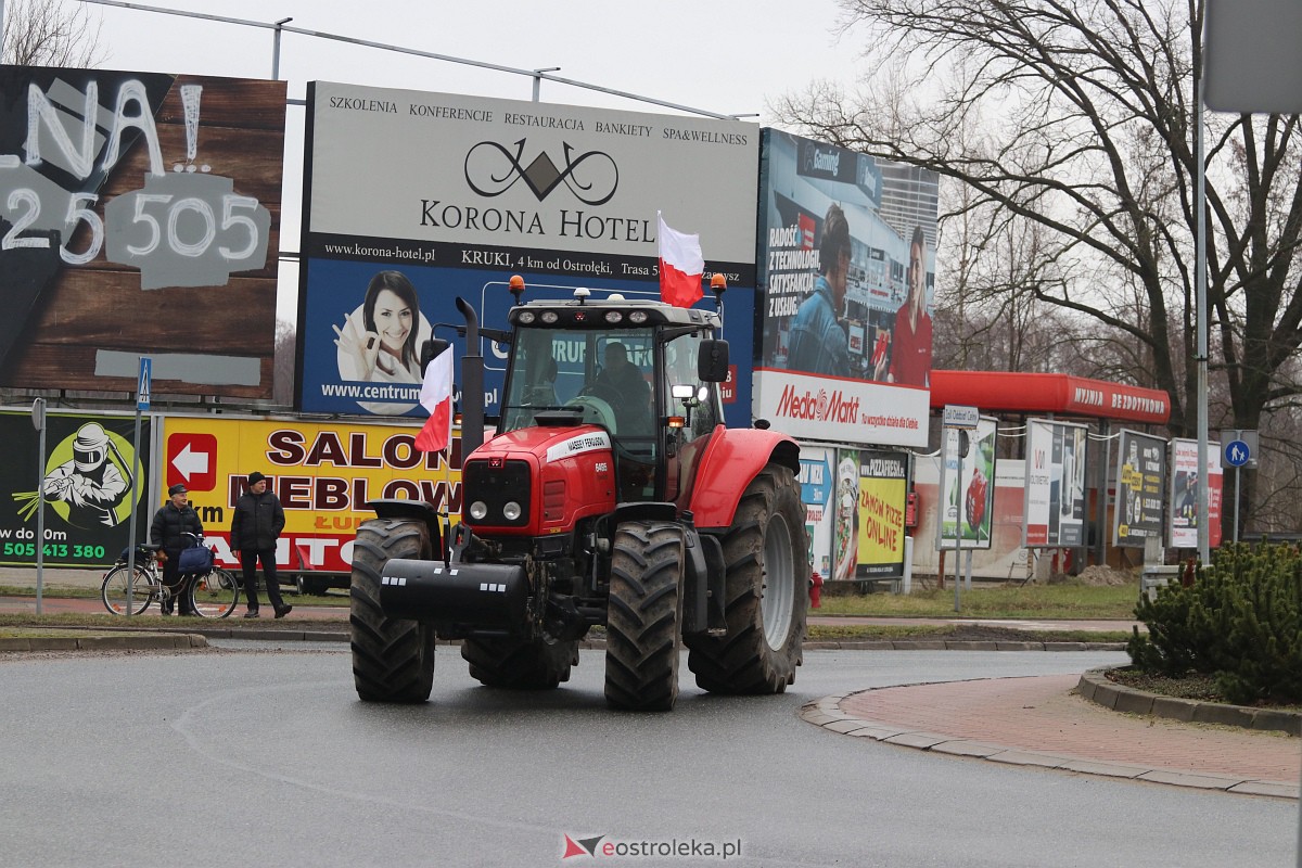 Protest rolników w Ostrołęce [21.02.2024] - zdjęcie #105 - eOstroleka.pl
