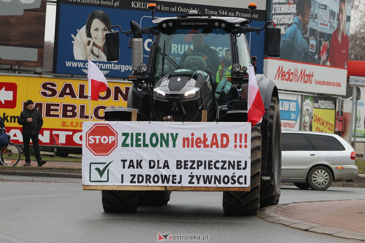 Protest rolników w Ostrołęce [21.02.2024] - zdjęcie #101 - eOstroleka.pl