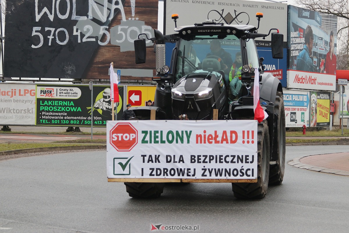 Protest rolników w Ostrołęce [21.02.2024] - zdjęcie #95 - eOstroleka.pl