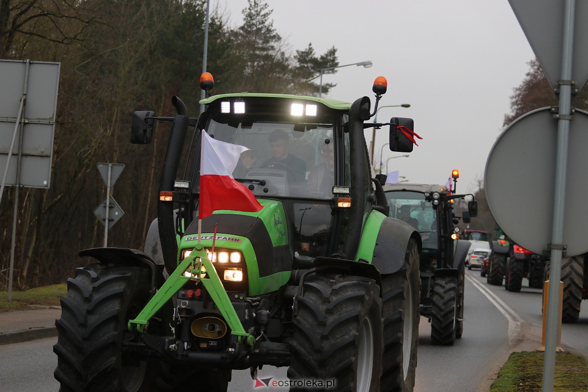 Protest rolników w Ostrołęce [21.02.2024] - zdjęcie #88 - eOstroleka.pl