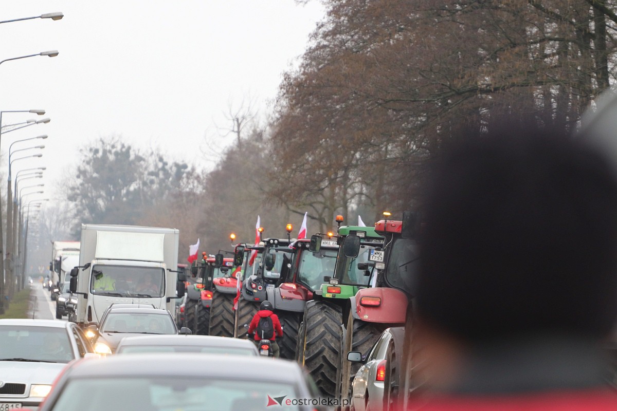 Protest rolników w Ostrołęce [21.02.2024] - zdjęcie #76 - eOstroleka.pl