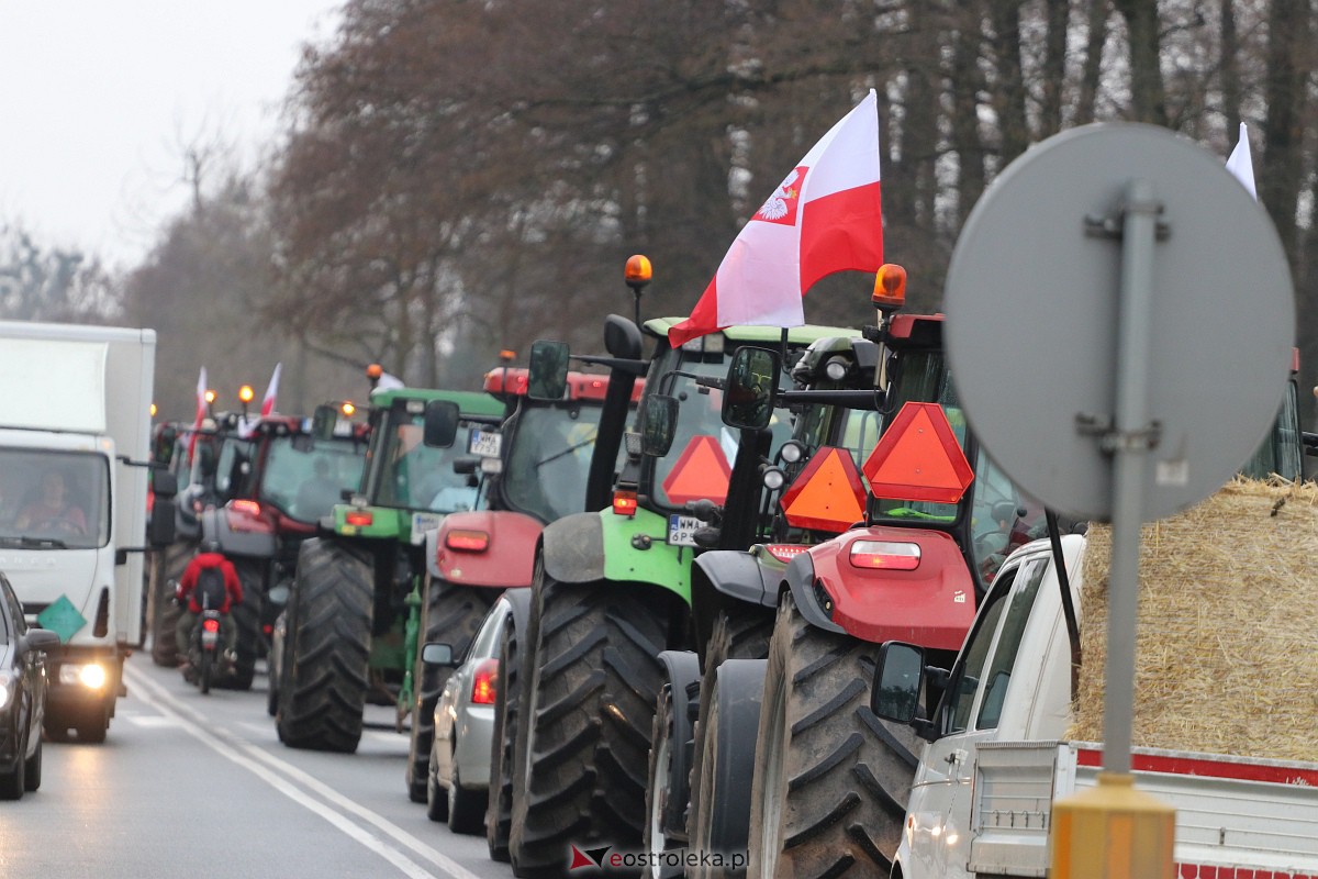 Protest rolników w Ostrołęce [21.02.2024] - zdjęcie #74 - eOstroleka.pl