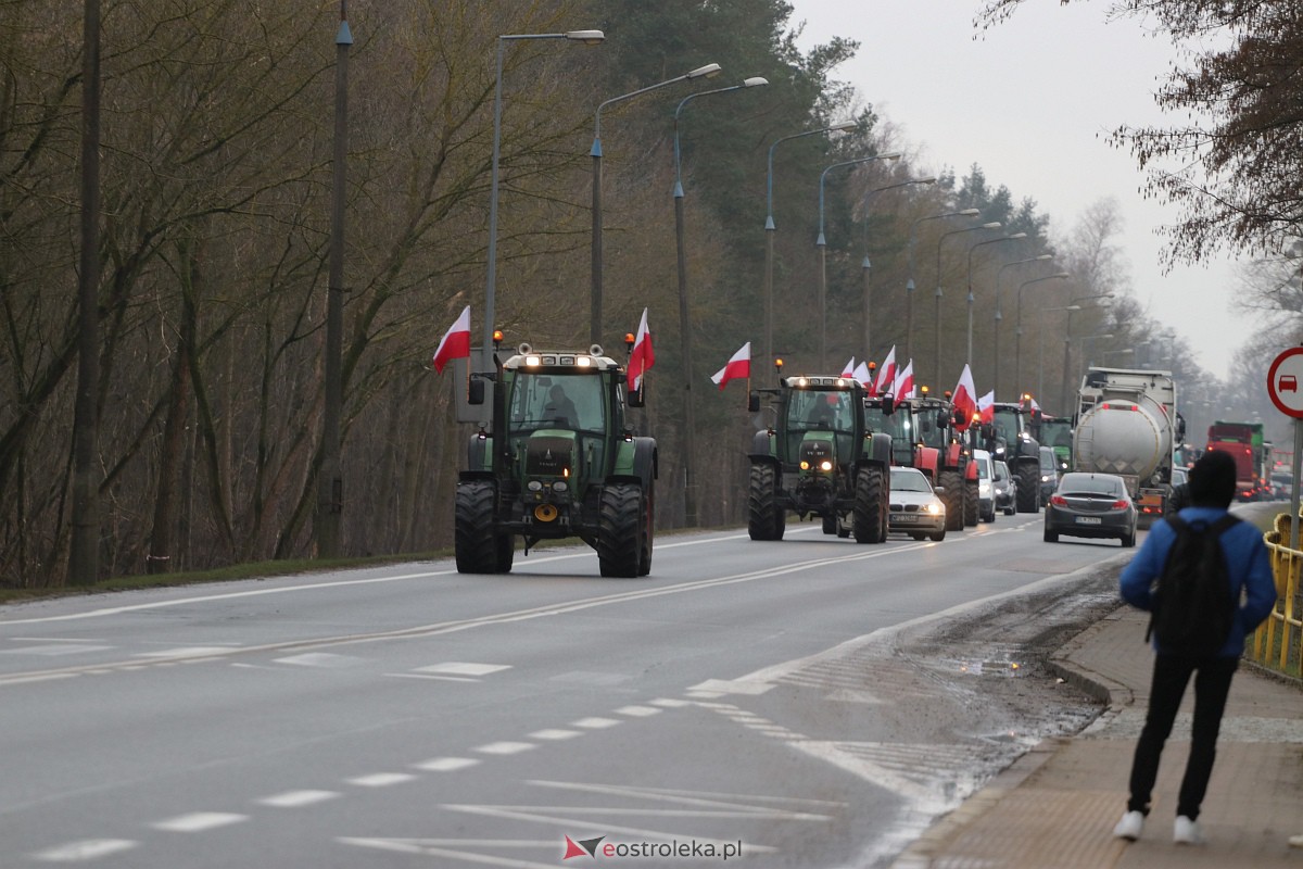 Protest rolników w Ostrołęce [21.02.2024] - zdjęcie #70 - eOstroleka.pl