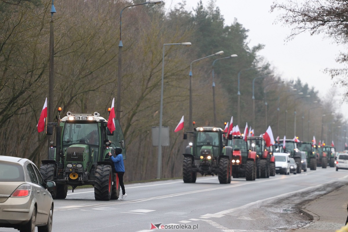 Protest rolników w Ostrołęce [21.02.2024] - zdjęcie #66 - eOstroleka.pl