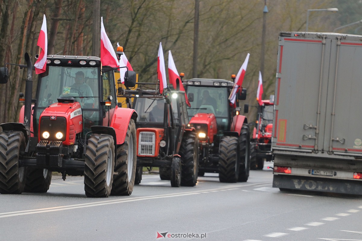 Protest rolników w Ostrołęce [21.02.2024] - zdjęcie #64 - eOstroleka.pl