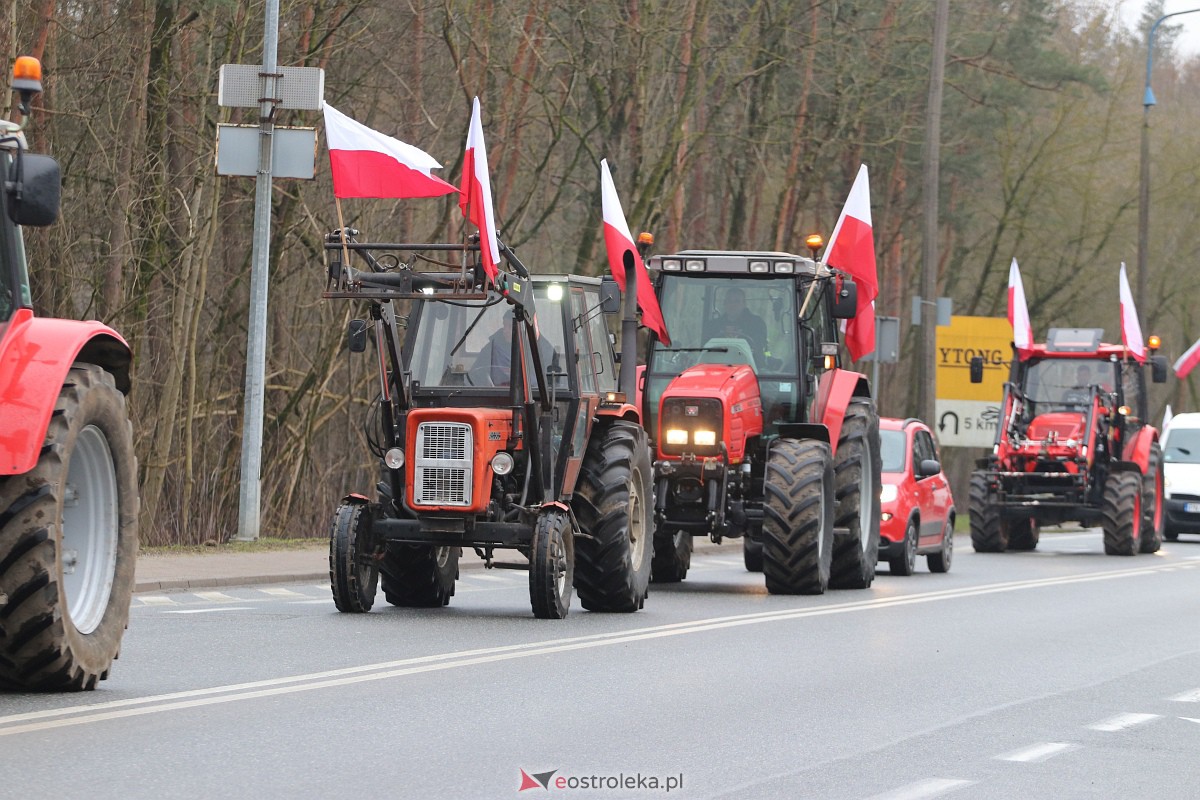 Protest rolników w Ostrołęce [21.02.2024] - zdjęcie #62 - eOstroleka.pl