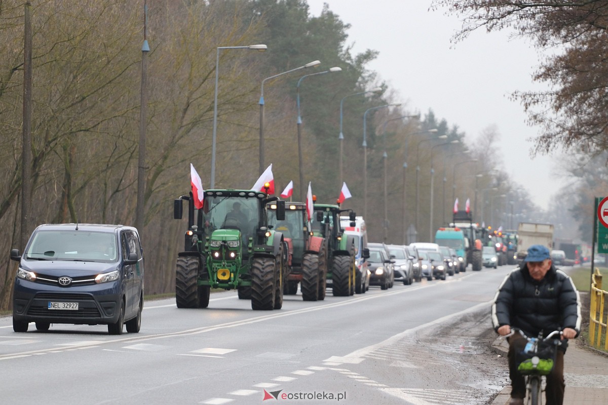 Protest rolników w Ostrołęce [21.02.2024] - zdjęcie #56 - eOstroleka.pl