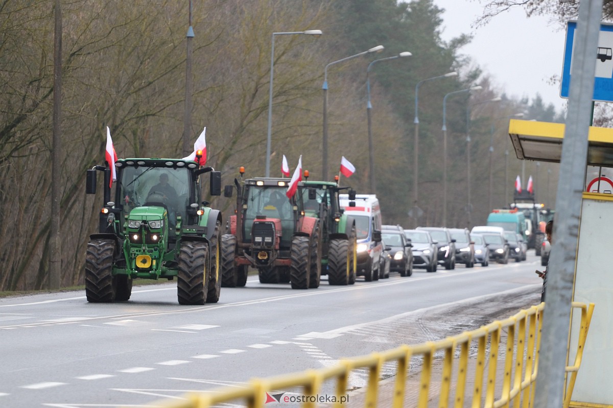 Protest rolników w Ostrołęce [21.02.2024] - zdjęcie #52 - eOstroleka.pl