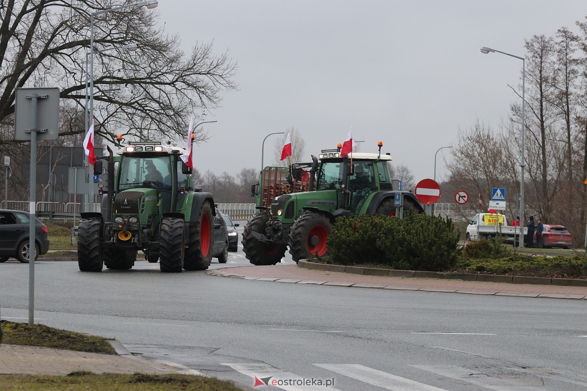 Protest rolników w Ostrołęce [21.02.2024] - zdjęcie #50 - eOstroleka.pl