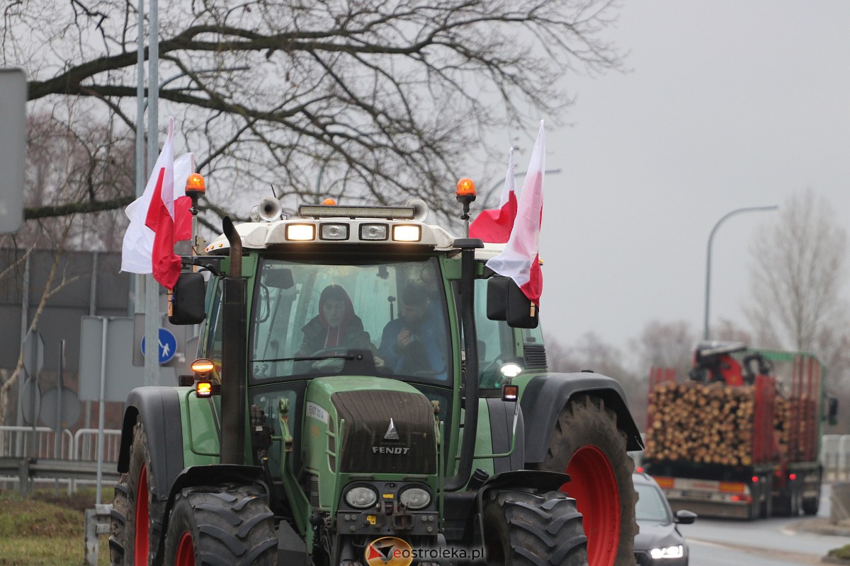 Protest rolników w Ostrołęce [21.02.2024] - zdjęcie #48 - eOstroleka.pl