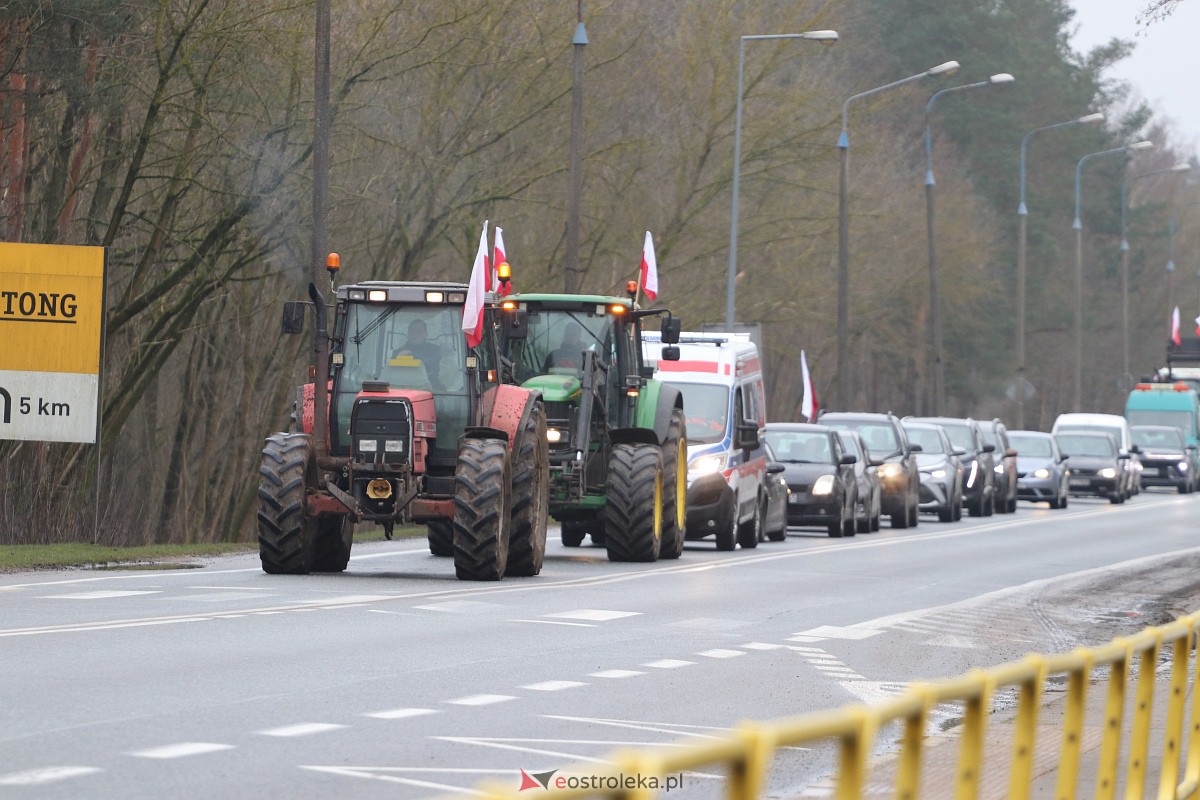 Protest rolników w Ostrołęce [21.02.2024] - zdjęcie #46 - eOstroleka.pl
