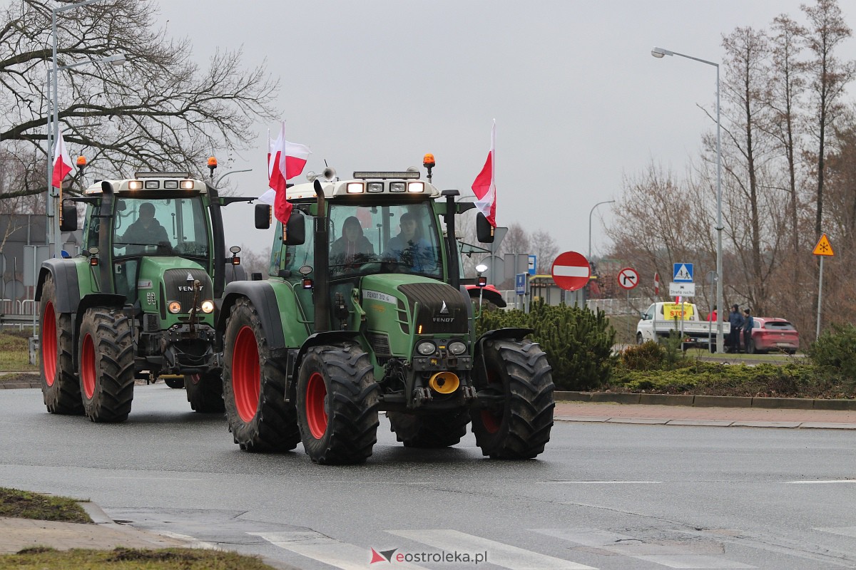 Protest rolników w Ostrołęce [21.02.2024] - zdjęcie #44 - eOstroleka.pl