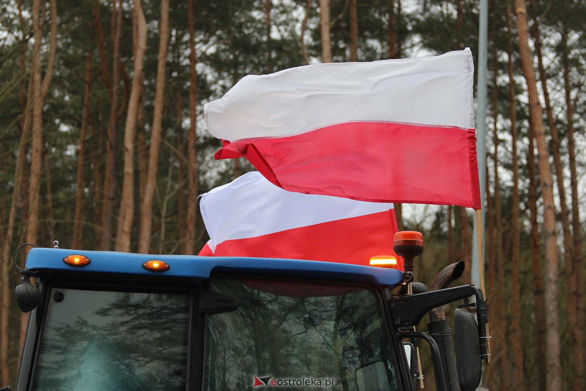 Protest rolników w Ostrołęce [21.02.2024] - zdjęcie #40 - eOstroleka.pl