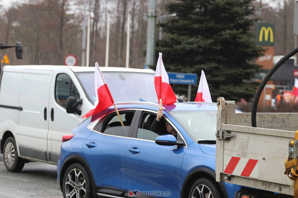 Protest rolników w Ostrołęce [21.02.2024] - zdjęcie #25 - eOstroleka.pl