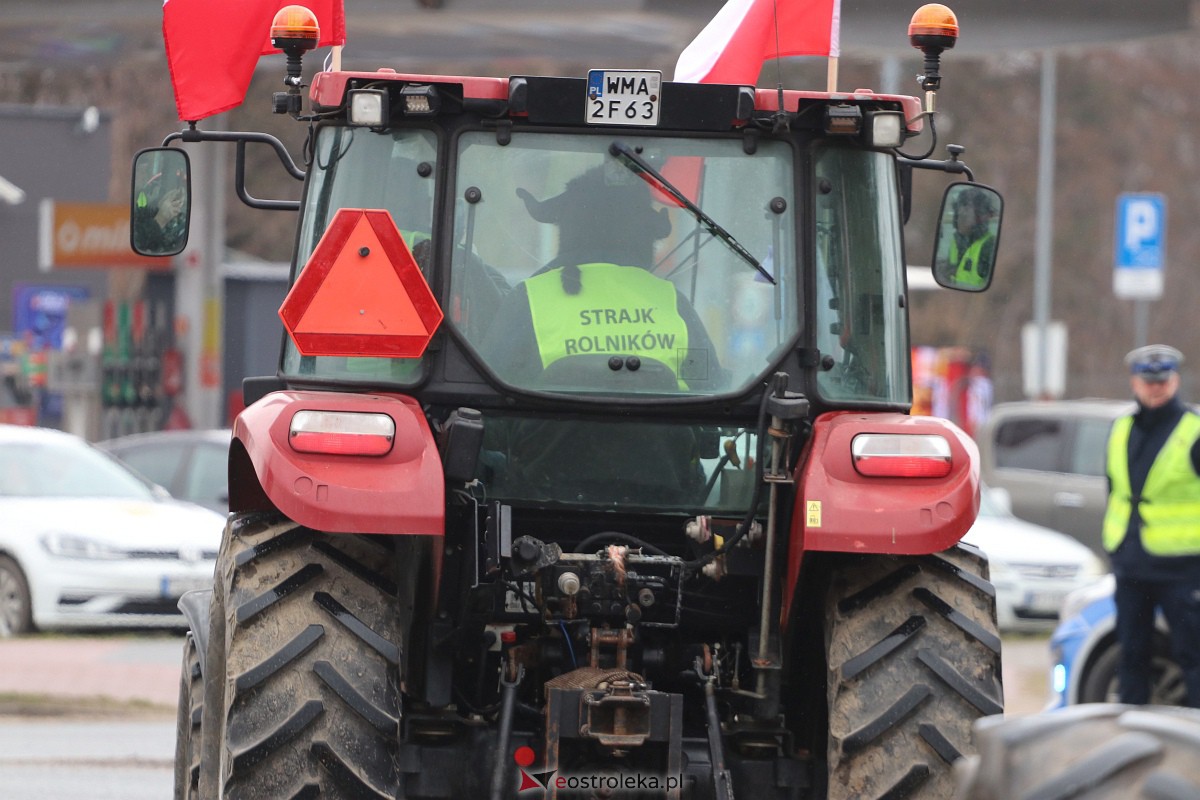 Protest rolników w Ostrołęce [21.02.2024] - zdjęcie #21 - eOstroleka.pl