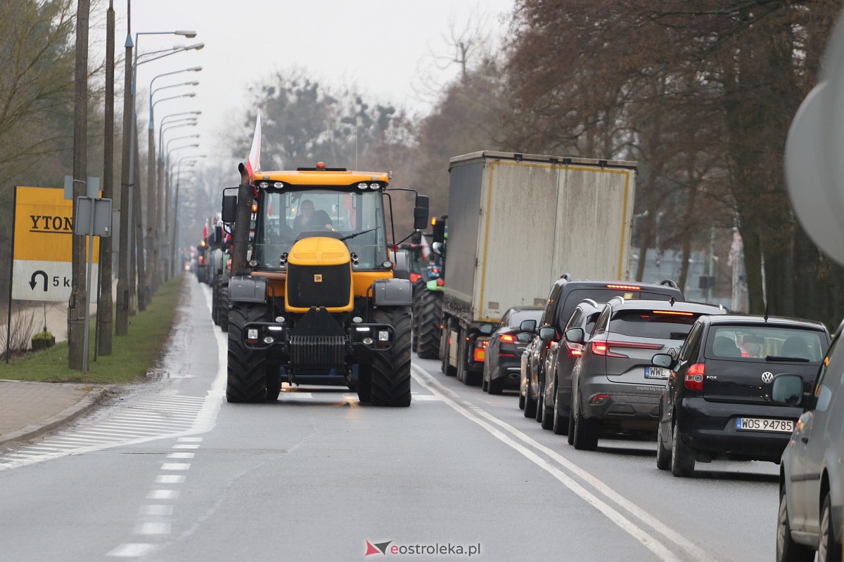 Protest rolników w Ostrołęce [21.02.2024] - zdjęcie #106 - eOstroleka.pl