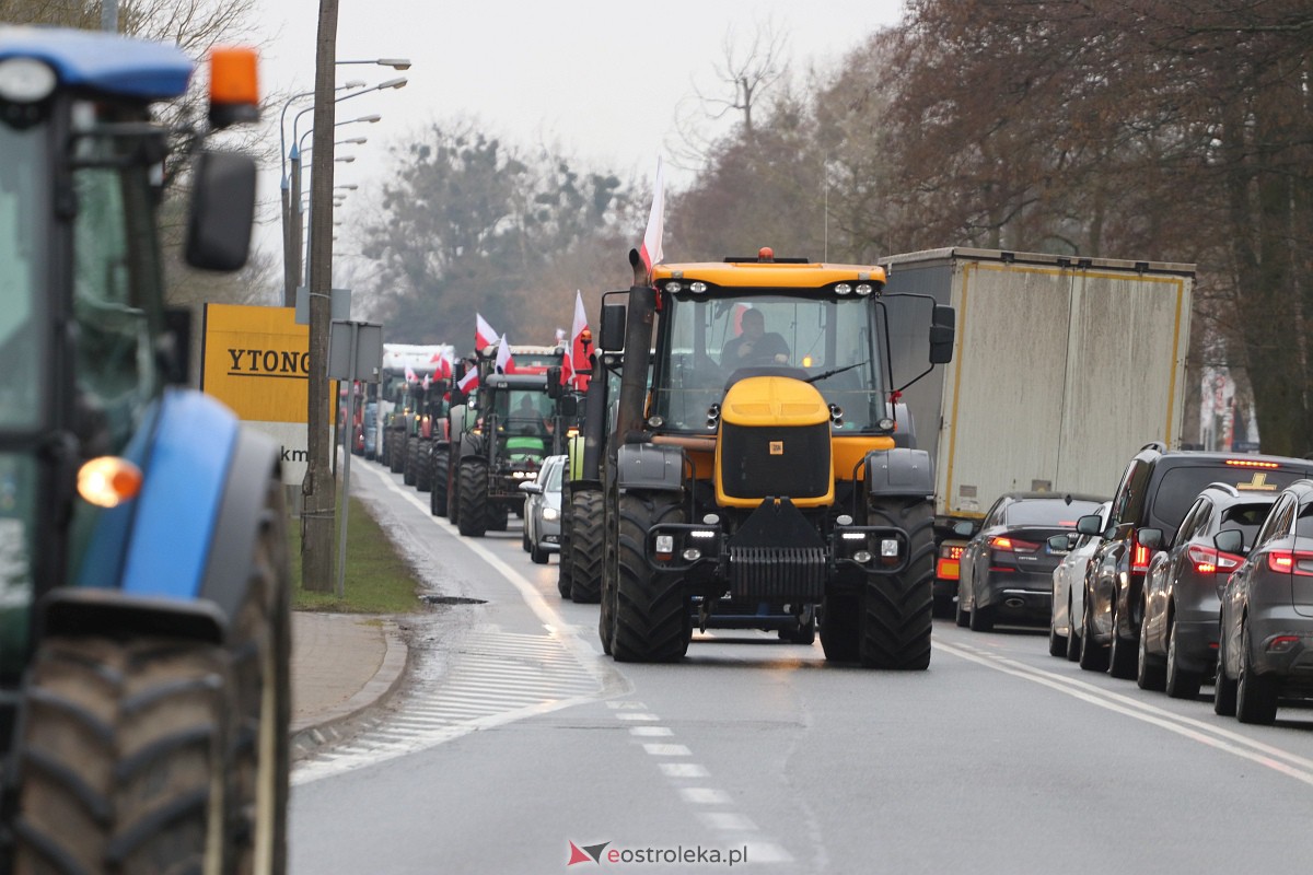 Protest rolników w Ostrołęce [21.02.2024] - zdjęcie #102 - eOstroleka.pl