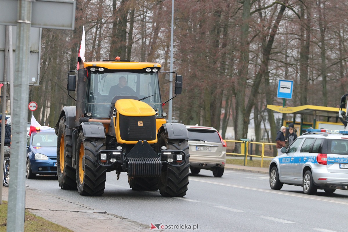 Protest rolników w Ostrołęce [21.02.2024] - zdjęcie #100 - eOstroleka.pl