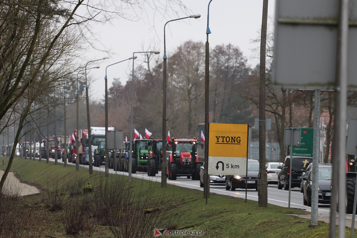 Protest rolników w Ostrołęce [21.02.2024] - zdjęcie #85 - eOstroleka.pl