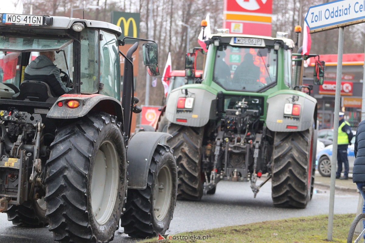 Protest rolników w Ostrołęce [21.02.2024] - zdjęcie #83 - eOstroleka.pl