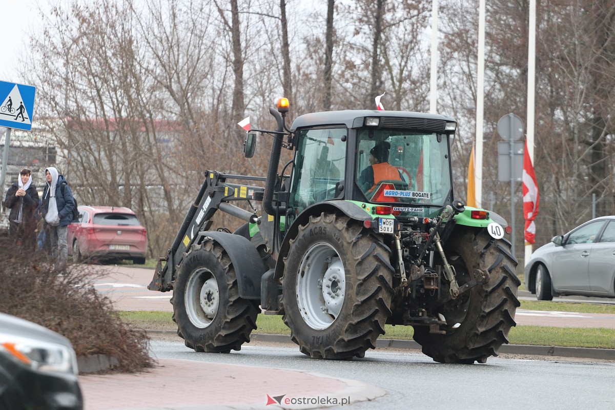 Protest rolników w Ostrołęce [21.02.2024] - zdjęcie #81 - eOstroleka.pl
