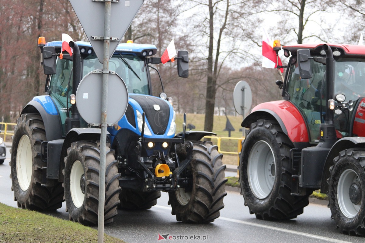 Protest rolników w Ostrołęce [21.02.2024] - zdjęcie #75 - eOstroleka.pl