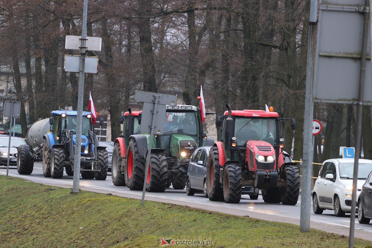 Protest rolników w Ostrołęce [21.02.2024] - zdjęcie #71 - eOstroleka.pl
