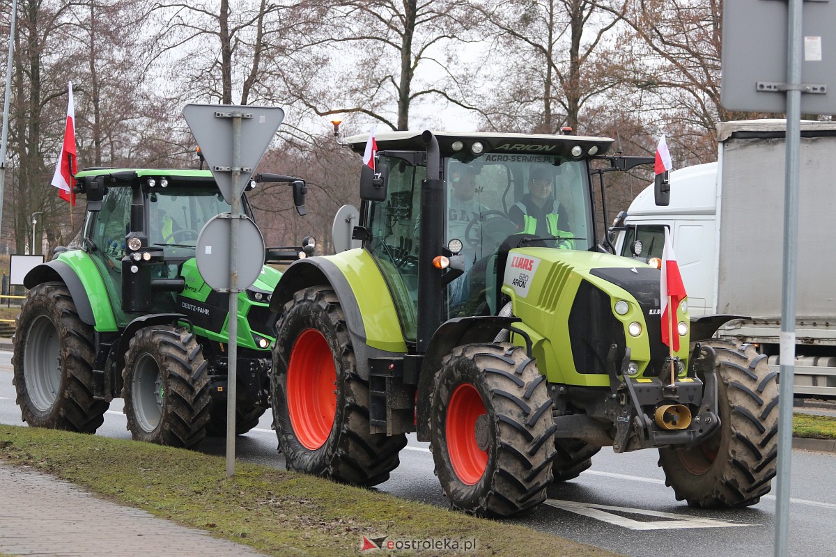 Protest rolników w Ostrołęce [21.02.2024] - zdjęcie #65 - eOstroleka.pl