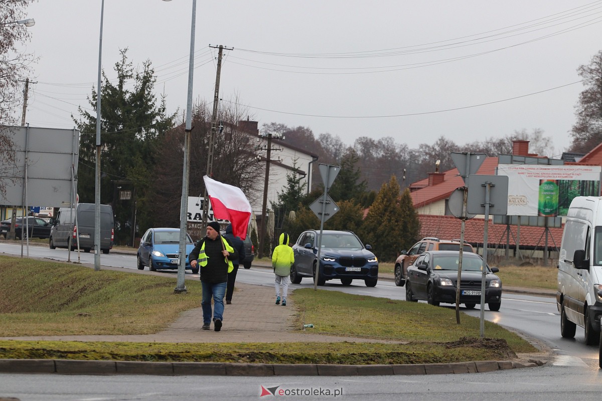 Protest rolników w Ostrołęce [21.02.2024] - zdjęcie #63 - eOstroleka.pl
