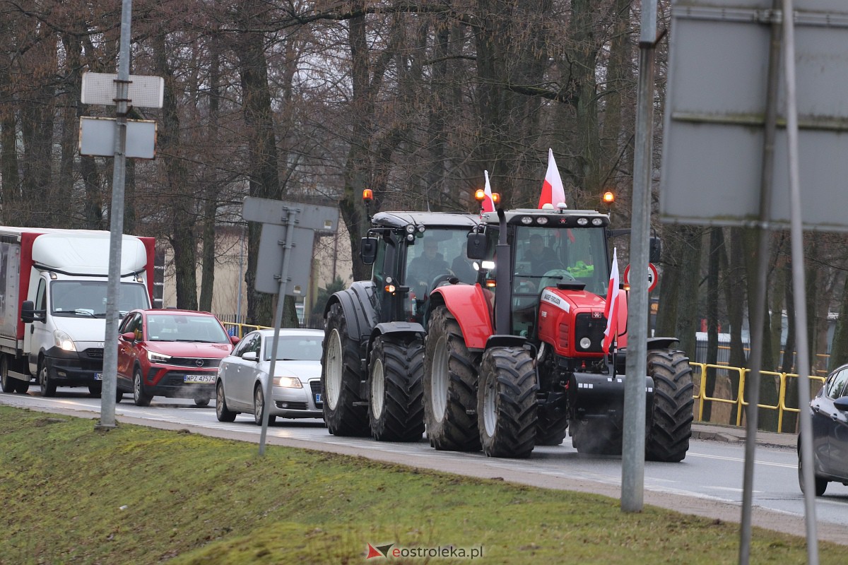Protest rolników w Ostrołęce [21.02.2024] - zdjęcie #61 - eOstroleka.pl