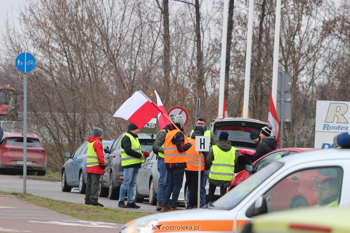 Protest rolników w Ostrołęce [21.02.2024] - zdjęcie #57 - eOstroleka.pl
