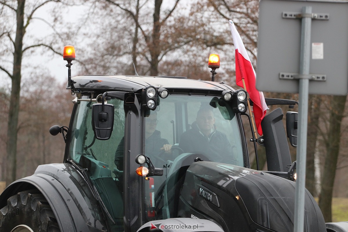 Protest rolników w Ostrołęce [21.02.2024] - zdjęcie #53 - eOstroleka.pl
