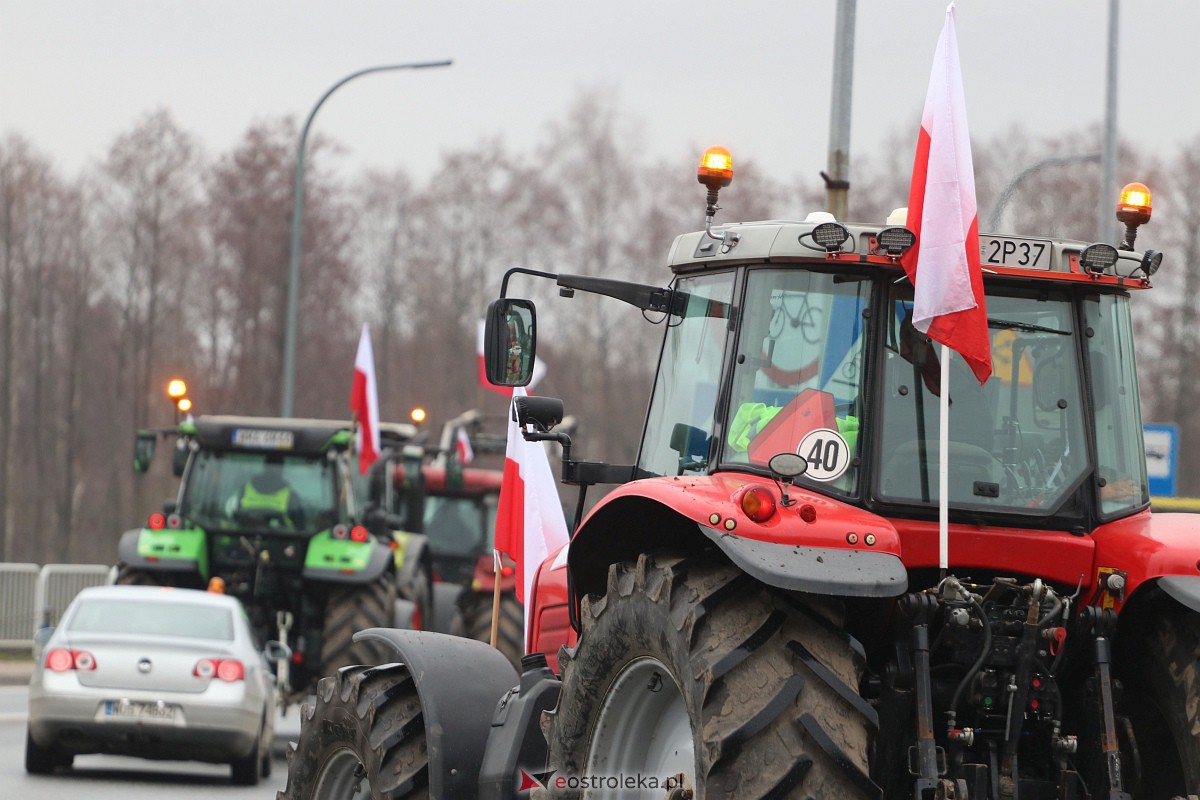 Protest rolników w Ostrołęce [21.02.2024] - zdjęcie #51 - eOstroleka.pl