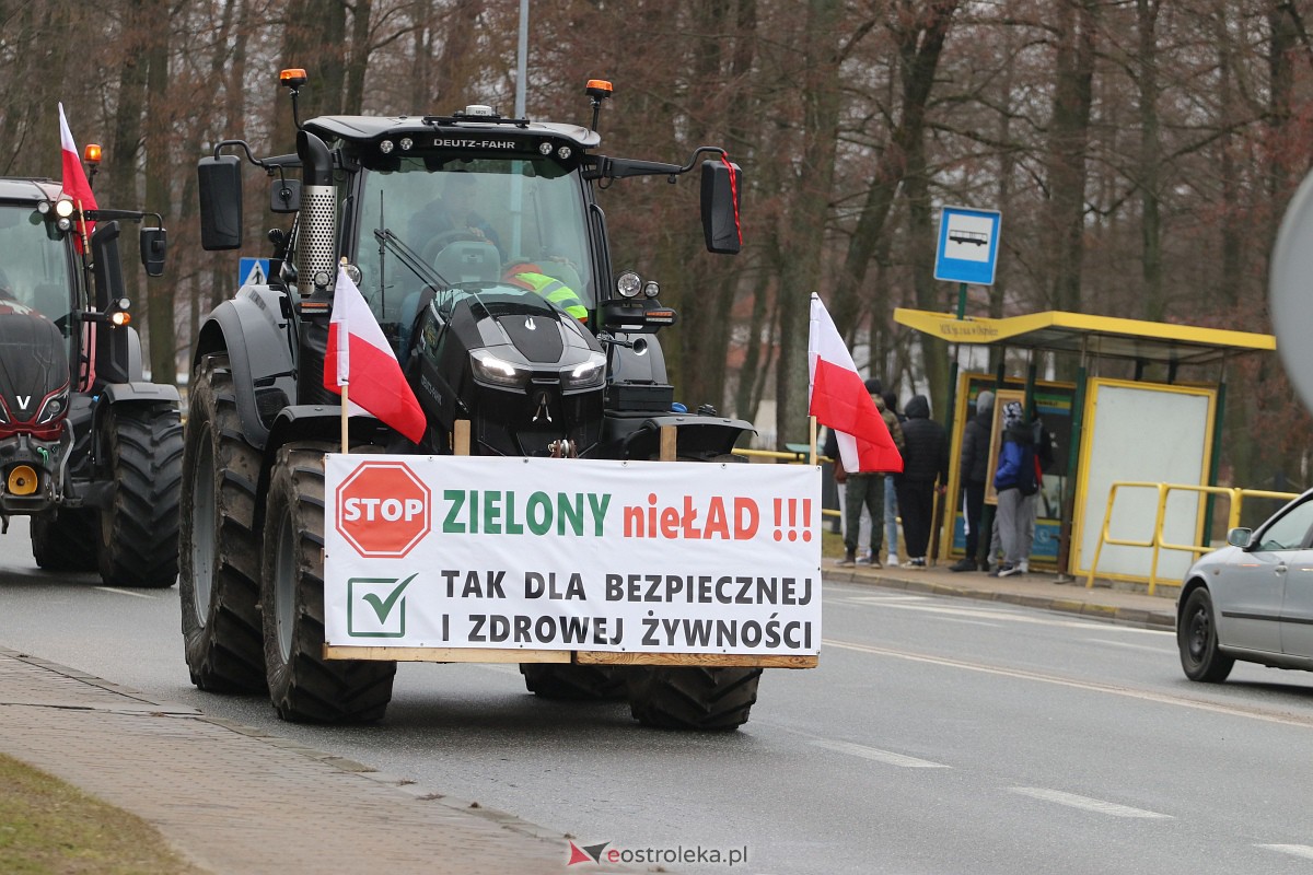 Protest rolników w Ostrołęce [21.02.2024] - zdjęcie #45 - eOstroleka.pl