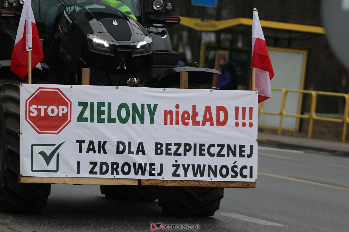 Protest rolników w Ostrołęce [21.02.2024] - zdjęcie #43 - eOstroleka.pl