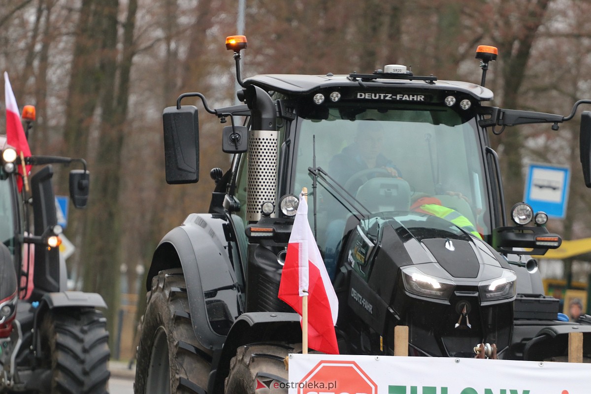 Protest rolników w Ostrołęce [21.02.2024] - zdjęcie #41 - eOstroleka.pl