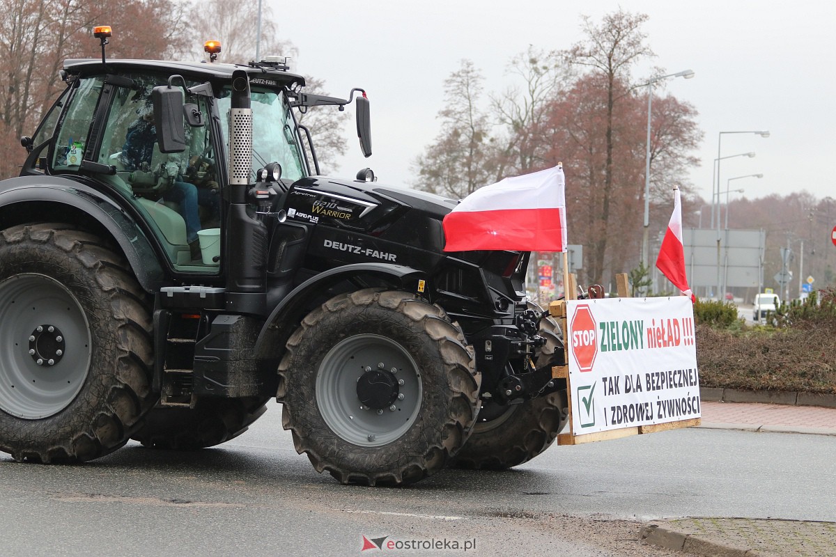 Protest rolników w Ostrołęce [21.02.2024] - zdjęcie #39 - eOstroleka.pl