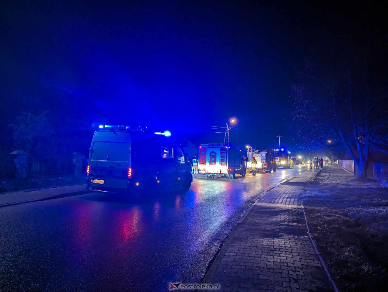 Wypadek na trasie Zamość Troszyn [23.02.2024] - zdjęcie #11 - eOstroleka.pl