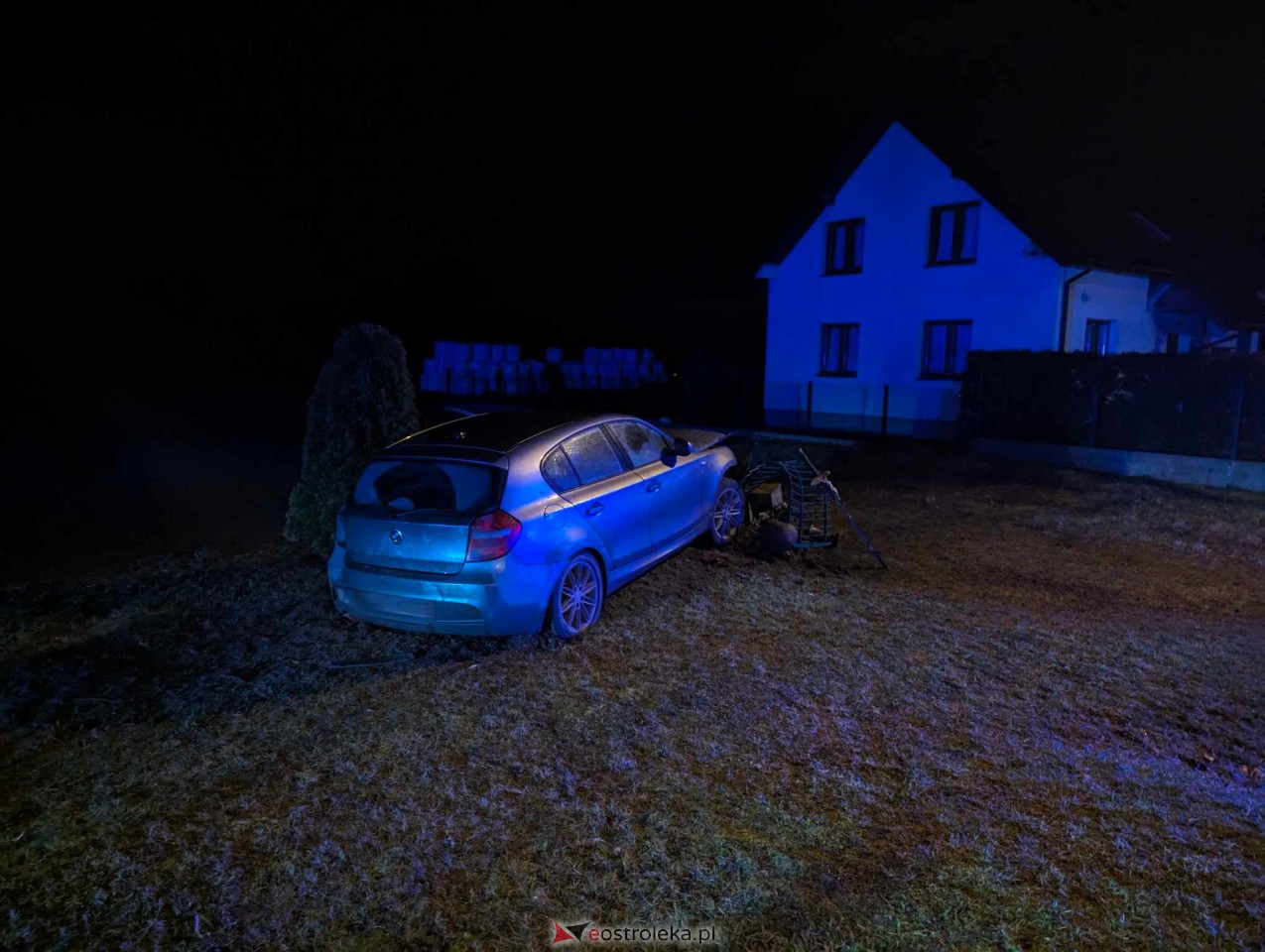 Wypadek na trasie Zamość Troszyn [23.02.2024] - zdjęcie #10 - eOstroleka.pl