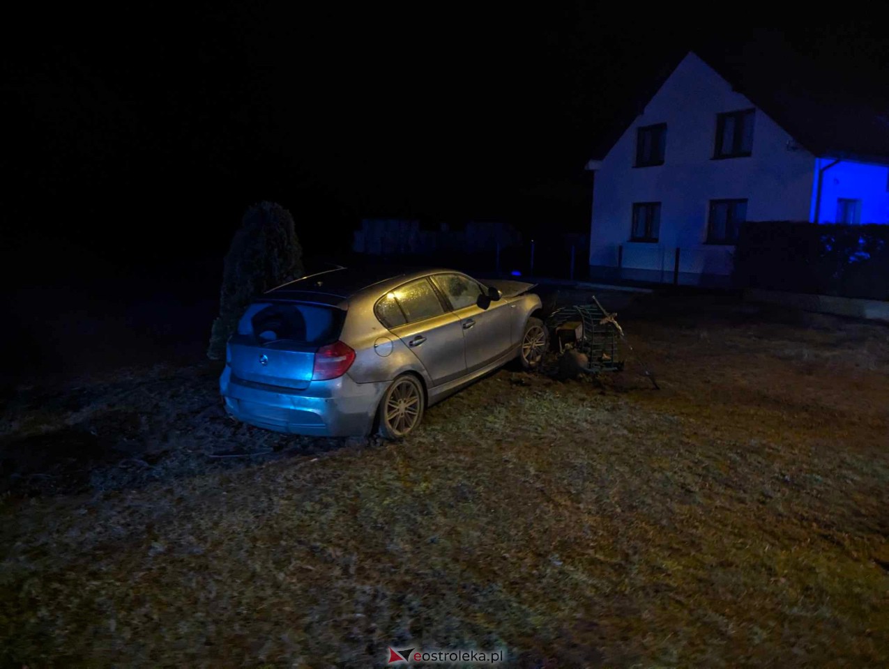 Wypadek na trasie Zamość Troszyn [23.02.2024] - zdjęcie #9 - eOstroleka.pl