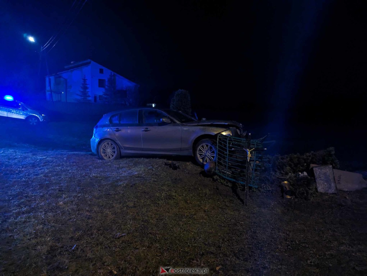 Wypadek na trasie Zamość Troszyn [23.02.2024] - zdjęcie #7 - eOstroleka.pl