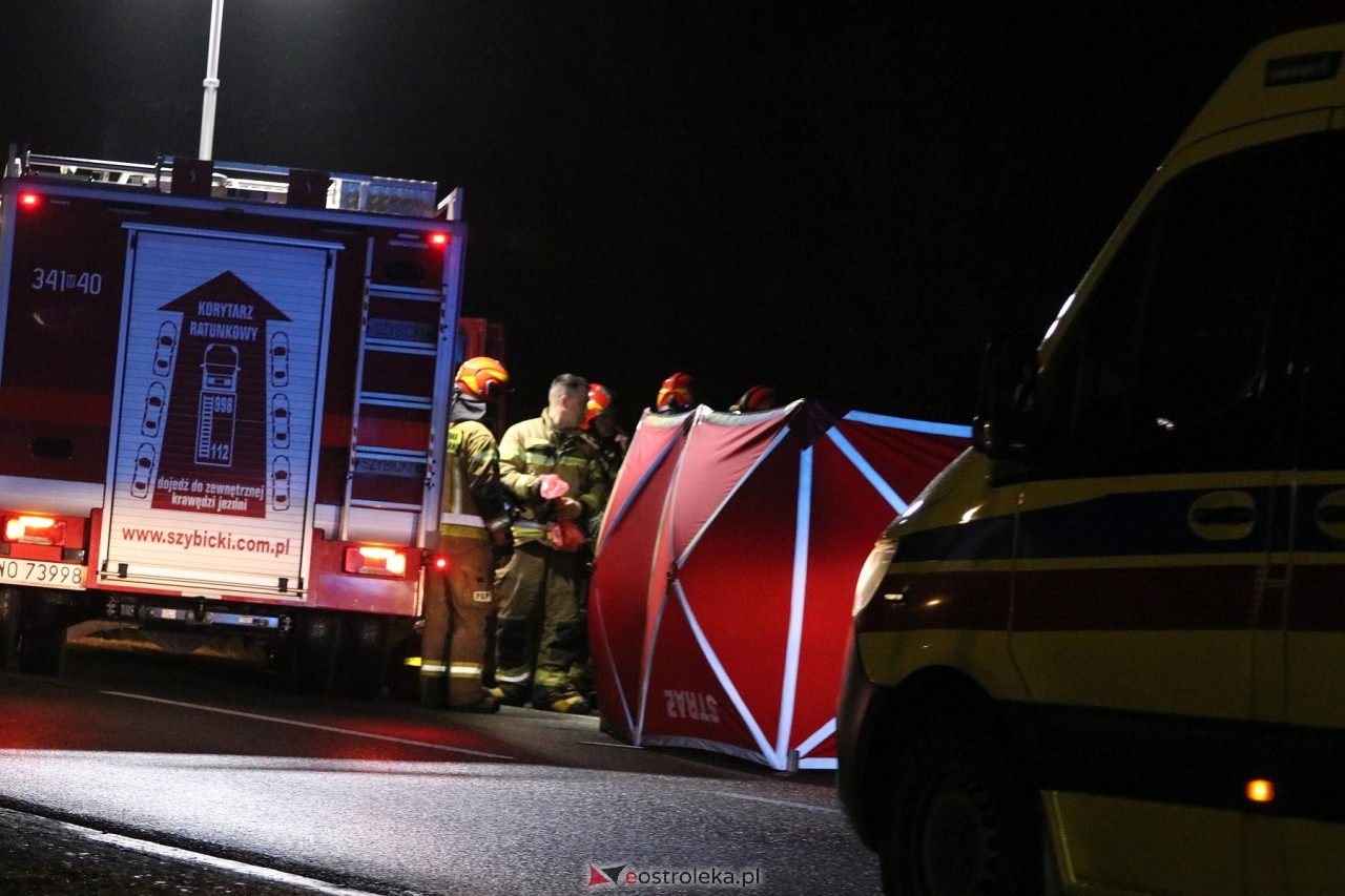 Śmiertelny wypadek w Antoniach na DK-53 [28.02.2024] - zdjęcie #18 - eOstroleka.pl
