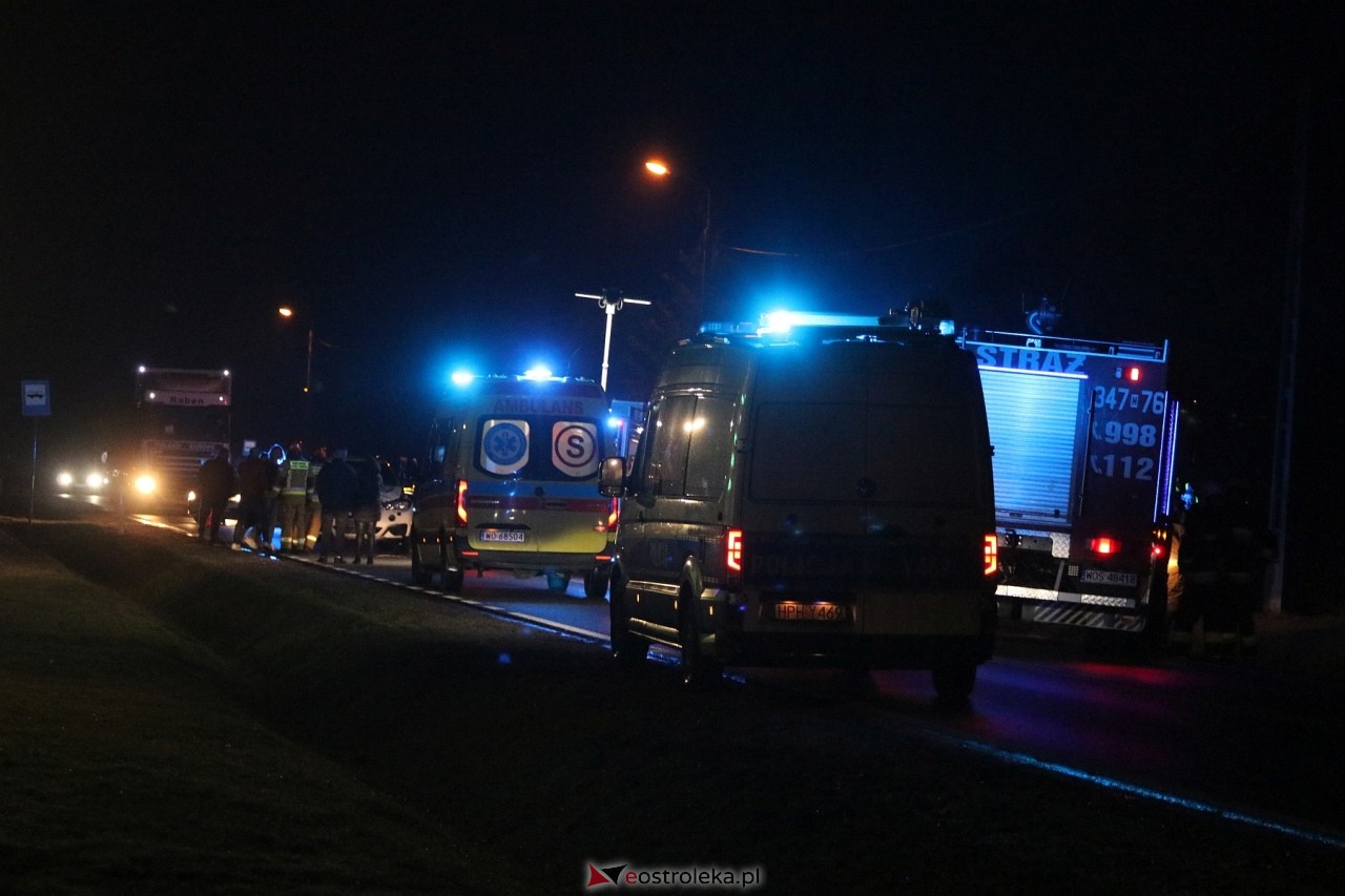 Śmiertelny wypadek w Antoniach na DK-53 [28.02.2024] - zdjęcie #4 - eOstroleka.pl