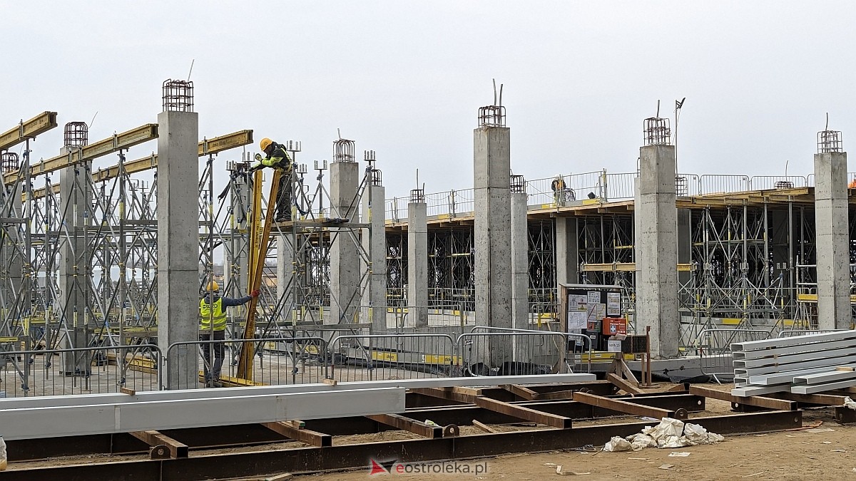 Budowa elektowni gazowej w Ostrołęce - motaż głównego generatora [02.03.2024] - zdjęcie #70 - eOstroleka.pl