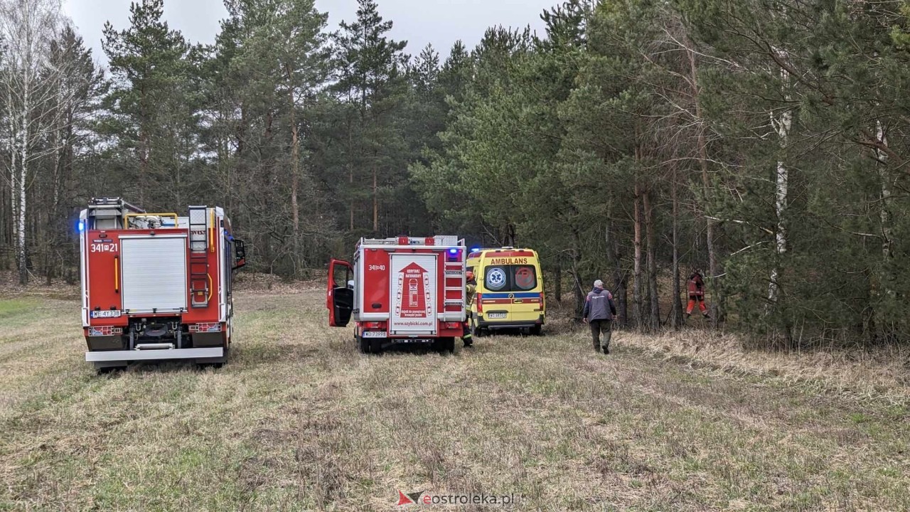Wypadek w Laskowcu [14.03.2024] - zdjęcie #18 - eOstroleka.pl