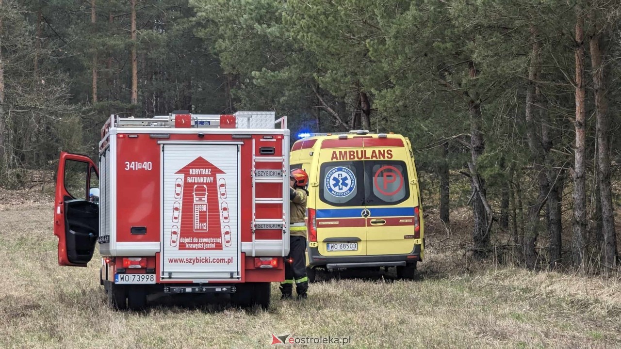 Wypadek w Laskowcu [14.03.2024] - zdjęcie #17 - eOstroleka.pl