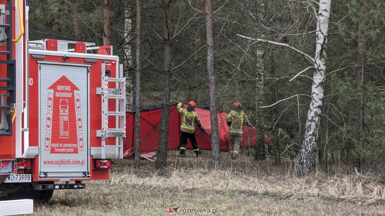 Wypadek w Laskowcu [14.03.2024] - zdjęcie #14 - eOstroleka.pl