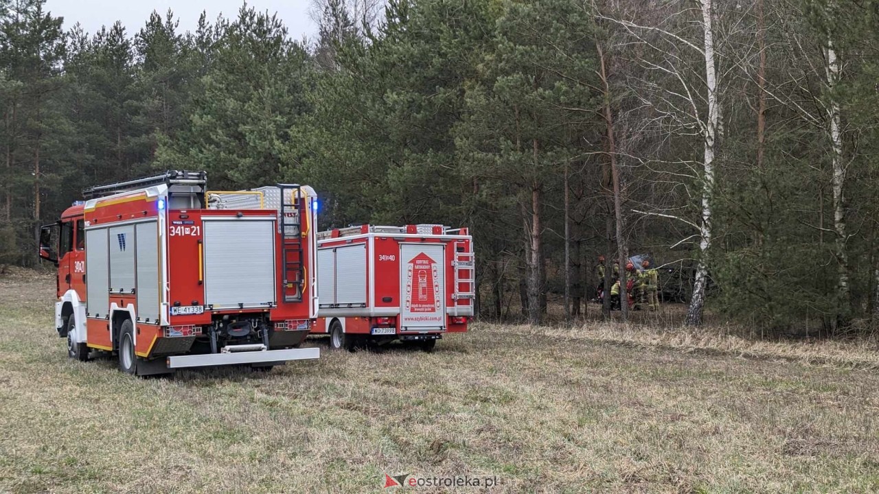 Wypadek w Laskowcu [14.03.2024] - zdjęcie #5 - eOstroleka.pl