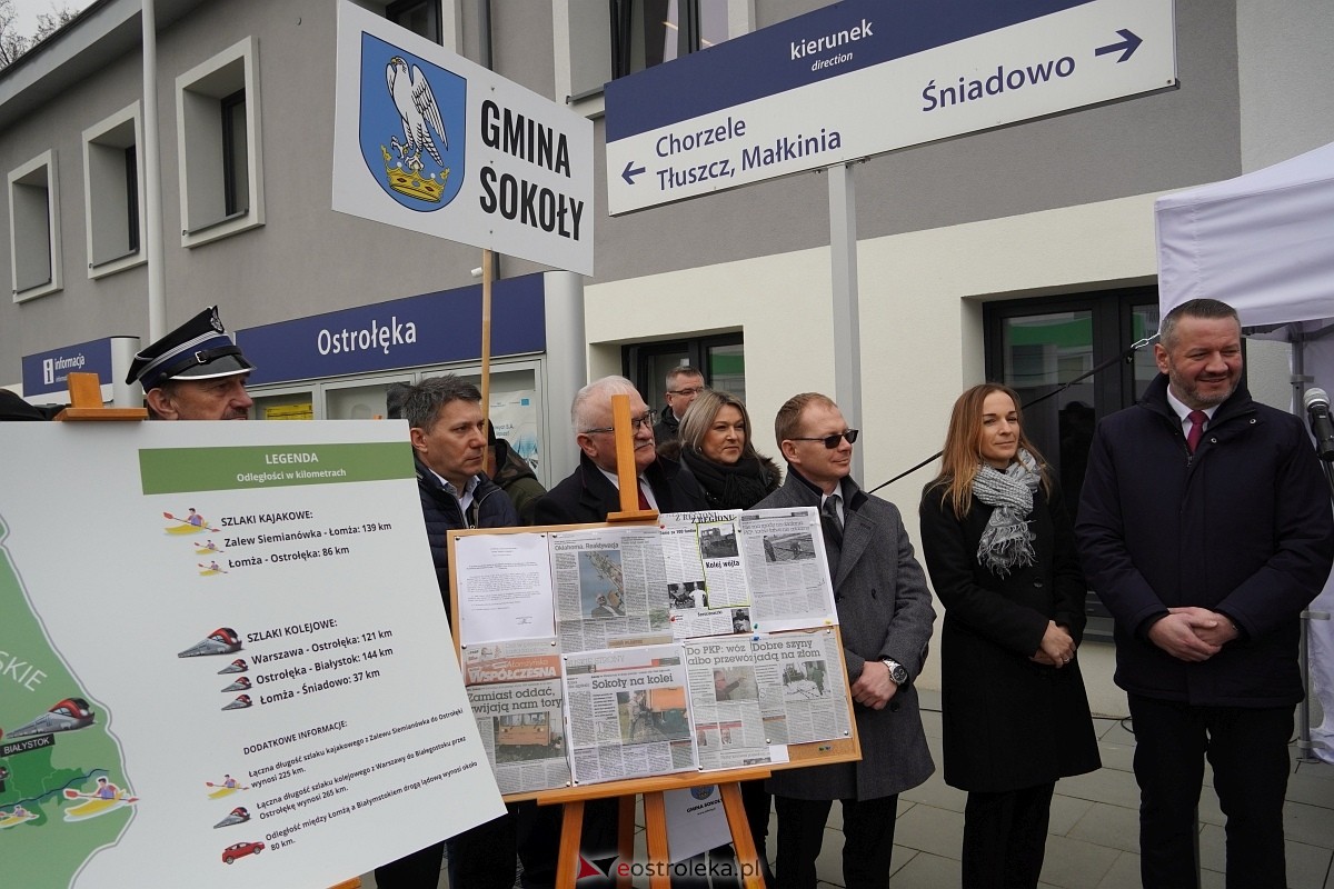 Przyjazd pociągu z Białegostoku [15.03.2024] - zdjęcie #70 - eOstroleka.pl