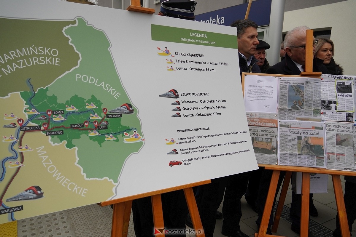Przyjazd pociągu z Białegostoku [15.03.2024] - zdjęcie #60 - eOstroleka.pl